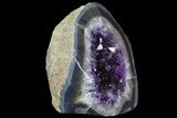 Purple Amethyst Geode - Uruguay - Pounds #83538-1